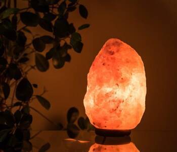 Lampa Solna z Różowej Soli Himalajskiej Zdrowie Natury, 3-4 kg