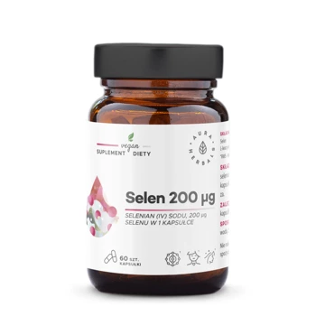 Selen 200 µg, selenian (IV) sodu Aura Herbals, 60 kaps.