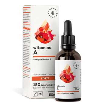 Witamina A FORTE, MCT Aura Herbals, 50 ml